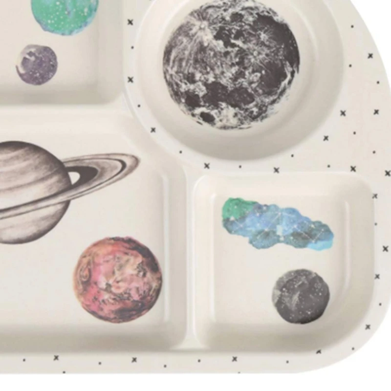 

Children Board Food Plate Bowl Cup Spoon Fork Set Dishware Cartoon Tableware Dishwasher Safe Kids Healthy