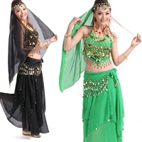 4pcsset belly dancing costume sets egyption egypt belly dance costume bollywood costume indian dress bellydance dress