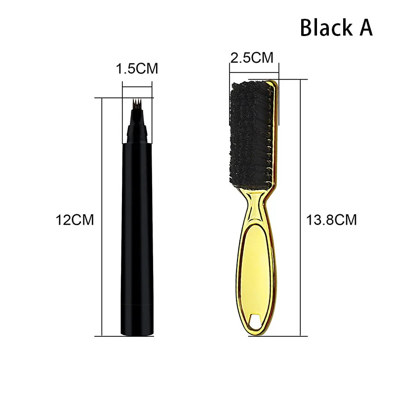 

NEW Beard Filling Pen Set Eyebrow Tool Waterproof Kit Salon Hair Engrav Styling