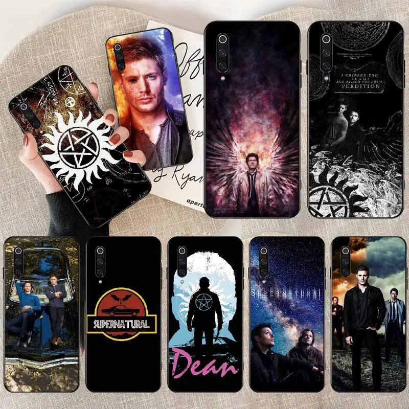 NBDRUICAI Сверхъестественное SPN Jensen Ackles Роскошный дизайнерский чехол для телефона Redmi