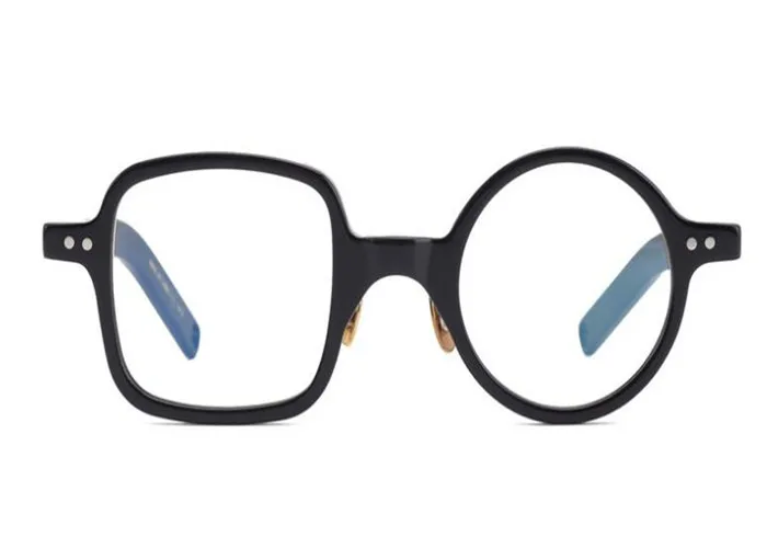 

Square Round Acetate Glasses Frame Vintage Women Full Rim Optical Eyewear Goggle Clear Lens Myopia Eyeglasses Men Spectacle