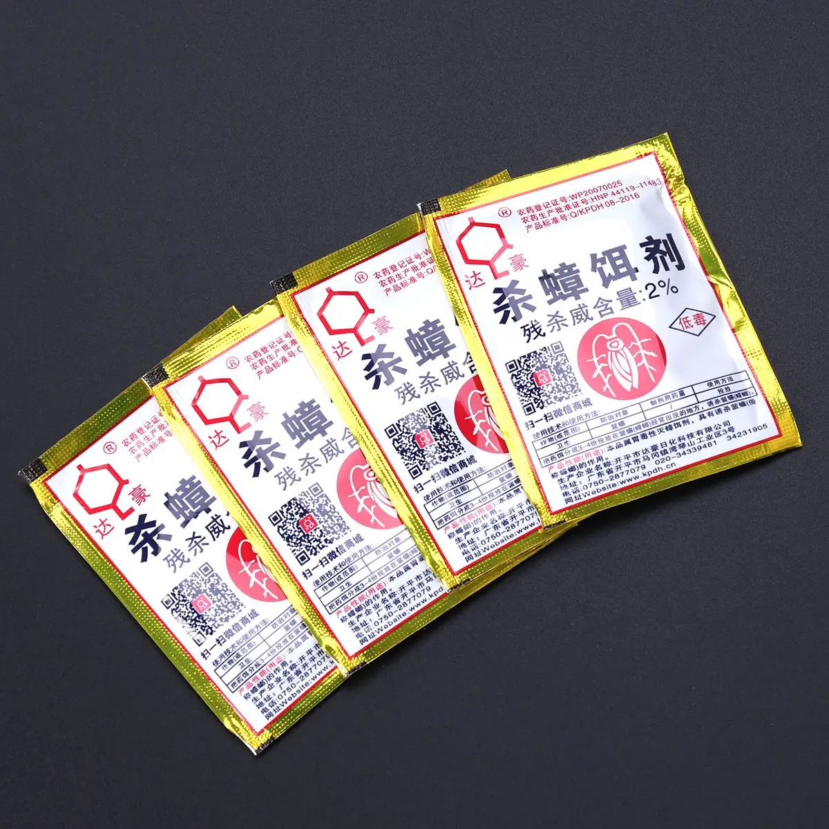 Коробка из 10 шт. эффективный порошок для уничтожения тараканов безвредный людей