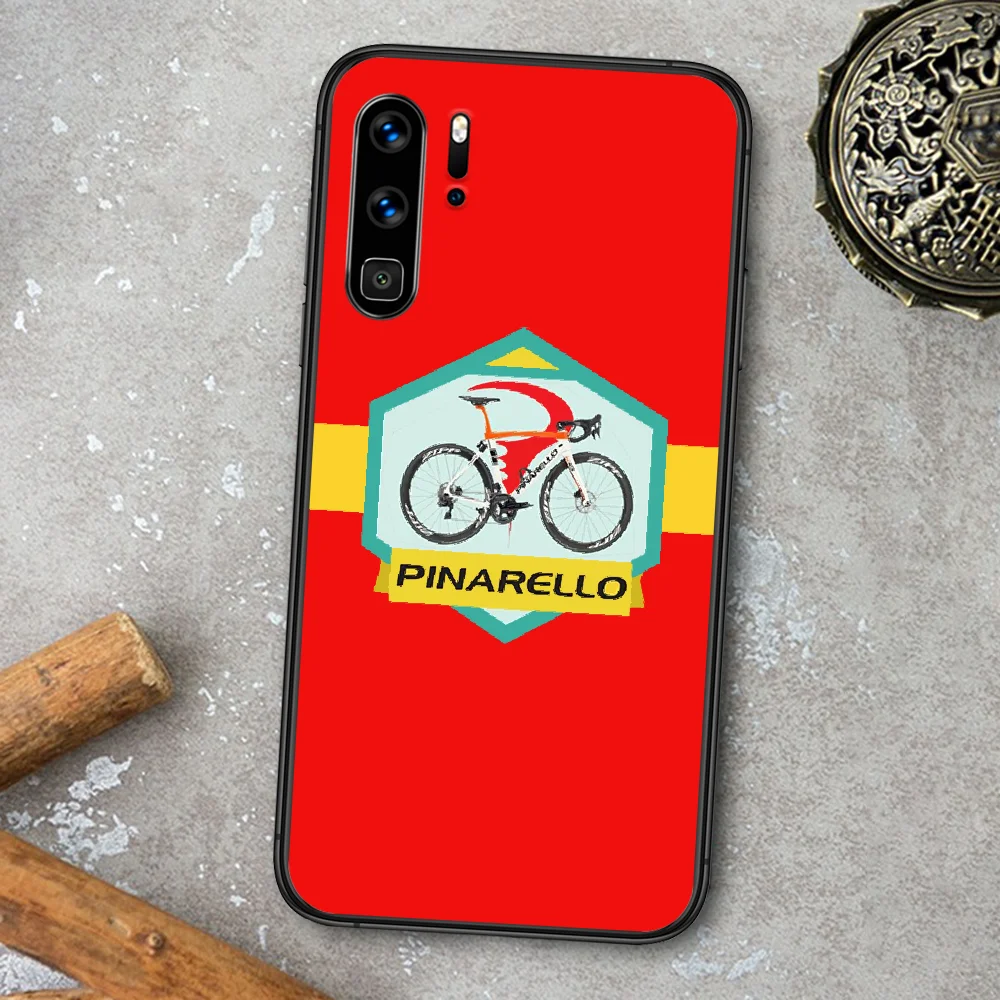 

Italian Bicycle Brand Pinarello Phone Case For Huawei P Mate Smart 10 20 30 40 Lite Z 2019 Pro black Cover Soft Back Painting