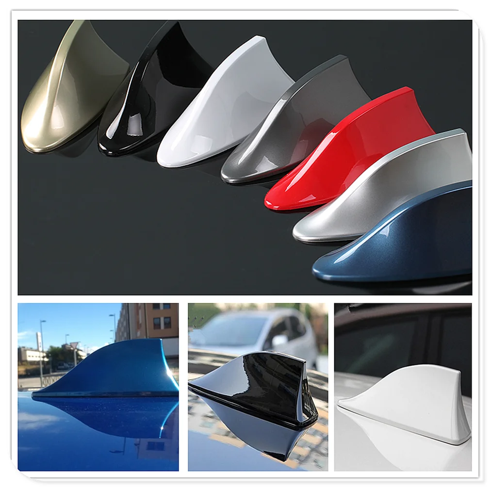 

Car Shark Fin Antenna Auto Radio Signal Aerial Roof Antennas for Honda FCX Brio 3R-C Skydeck P-NUT Legend