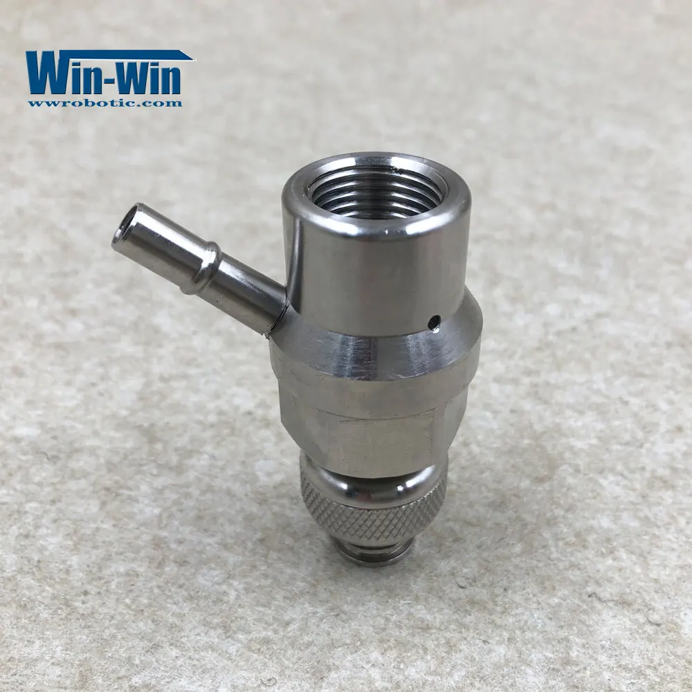 

Waterjet parts mixing chamber for waterjet robot
