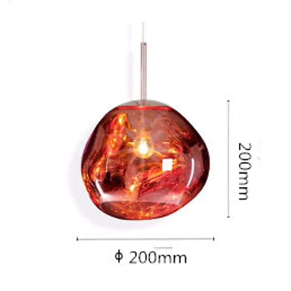 

Nordic Art Postmodern Living Room Pendant Lamp Fixture Lavas Shade Retro loft Restaurant Kitchen Living Room Coffee Ceiling Ligh