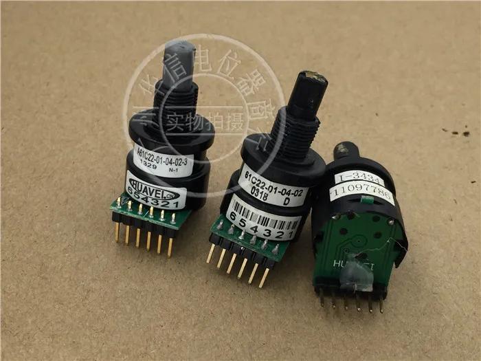 

[VK] Used HUAVEI A61C22-01-04-02-3 61C22-01-04-02 Press the photoelectric encoder switch