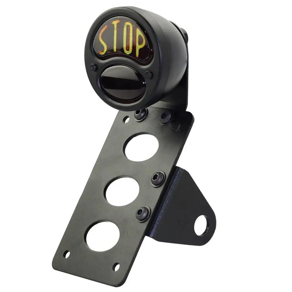 Яркий стоп сигнал для мотоцикла боковое Крепление светильник + Кронштейн