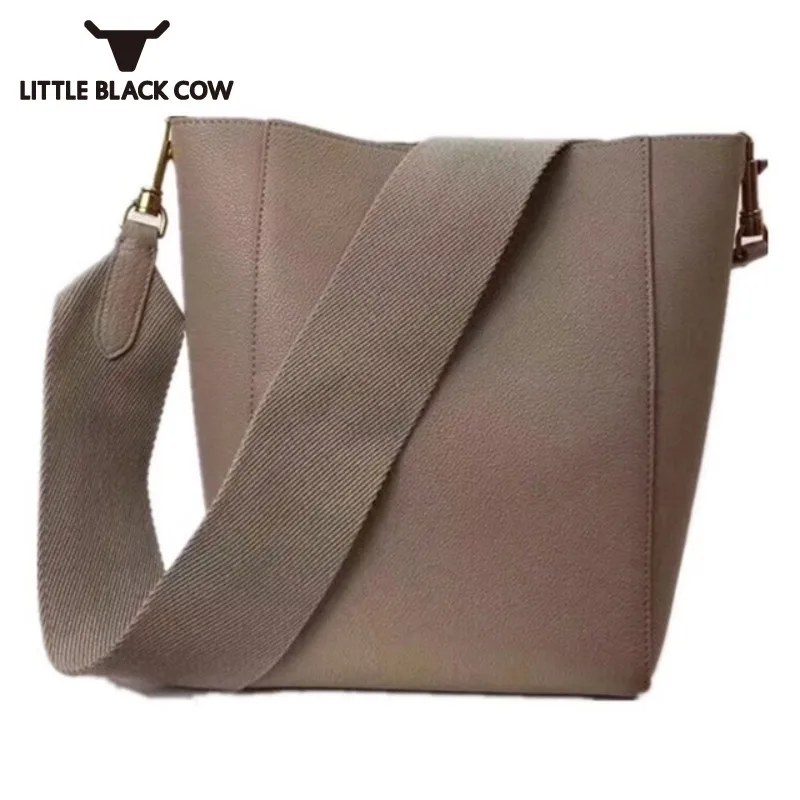 

Женская сумка-мешок из натуральной кожи, элегантный саквояж для покупок, вместительная дамская сумочка на плечо