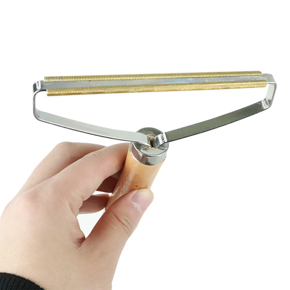 Бритья шариковый триммер переносное средство для удаления ворса деревянный уход