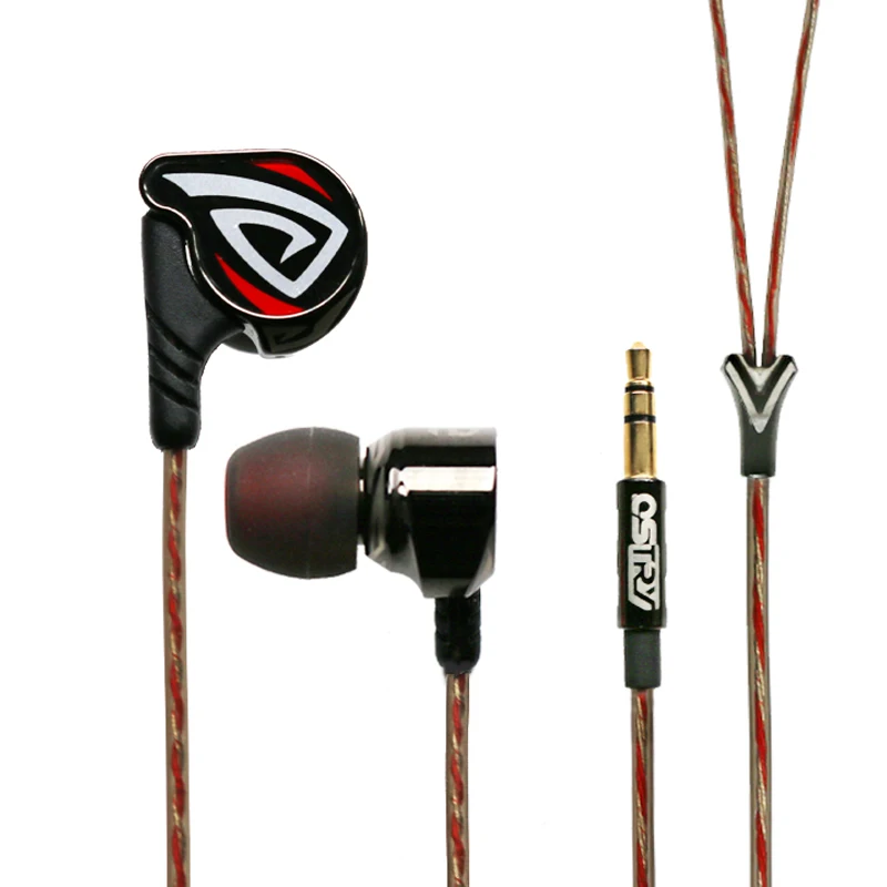 Динамический Hi Fi наушник вкладыш с вакуумным покрытием oобещания KC06A KC06 A ( + OS100 OS200