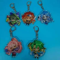 anime keychains sk8 the infinity cosplay miya langa reki cherry blossom adam key rings kawaii pendants fashon jewerly gifts