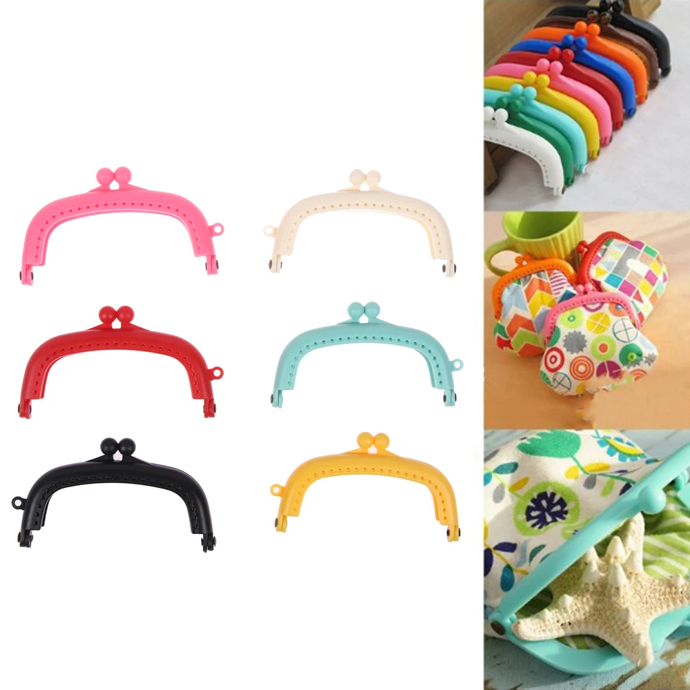 Пластиковая ручка сделай сам для сумок карамельных цветов монет кошелька с