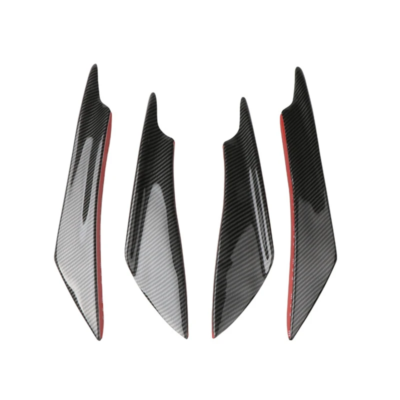 Car Universal Carbon Fiber Front Bumper Spoiler EVO Combat Air Knife. | Автомобили и мотоциклы