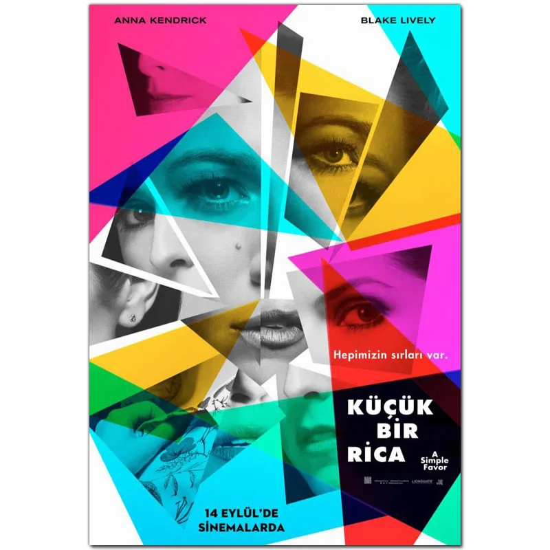 Простой стиль кино шелковая ткань холст плакат украшение для дома фотопечать на