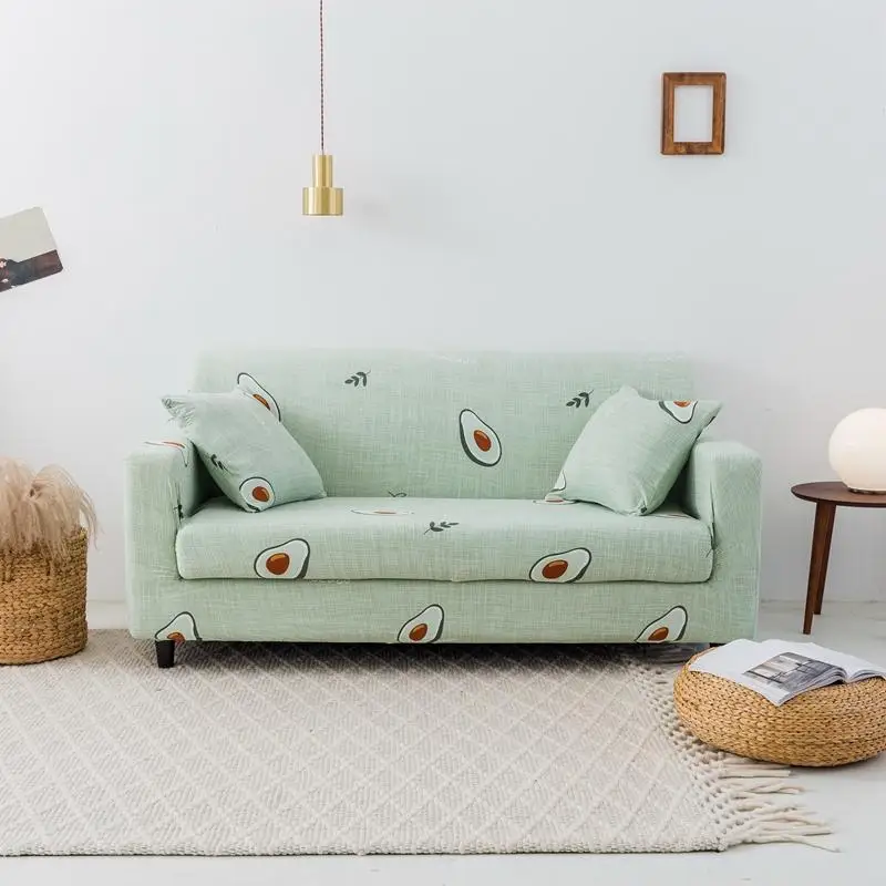 

Современный эластичный чехол для дивана с принтом, полноразмерный эластичный чехол для дивана в гостиной, защита для мебели на 1/2/3/4 места