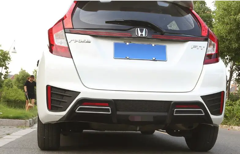 Для HONDA FIT JAZZ Body kit передний бампер 2014 2017 для WXK диффузор защитные бамперы Бампер