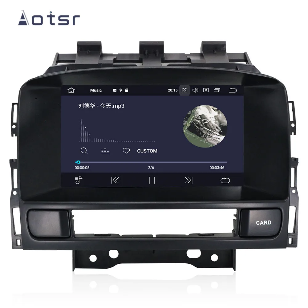 Автомагнитола с GPS навигацией Android 9 0 IPS для OPEL Vauxhall Holden Astra J 2010 + мультимедийный
