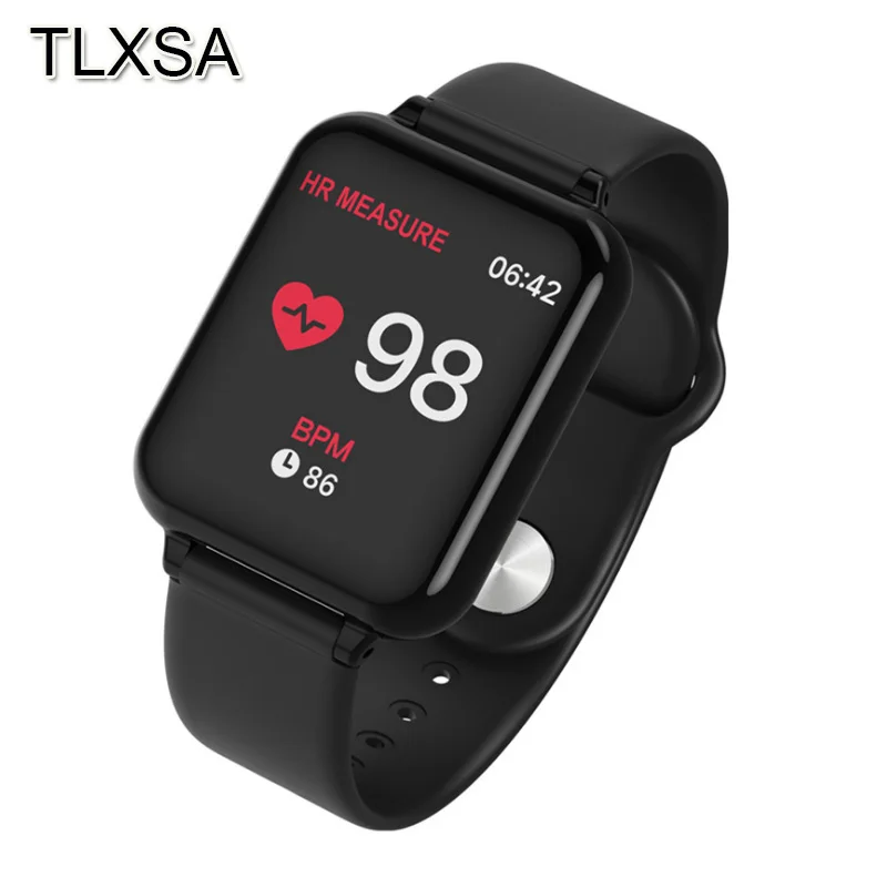Модные водонепроницаемые Смарт-часы Bluetooth для мужчин монитор сердечного ритма