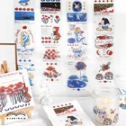 Сказка Мировая Серия плёнка из ПЭТ милый рисунок с героями мультфильмов, для маскировки Скрапбукинг бумага для журнала ремесло канцелярских принадлежностей