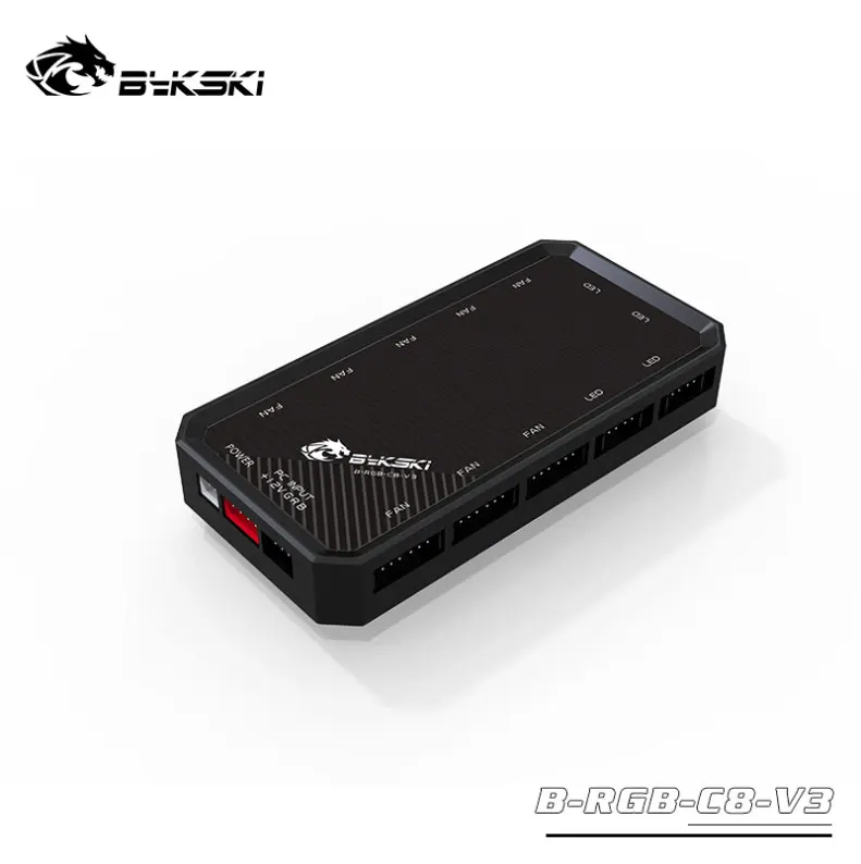 Bykski B-RGB-C8 V2 8 + 4 Каналы 12v RGB светодиодный пульт дистанционного управления с