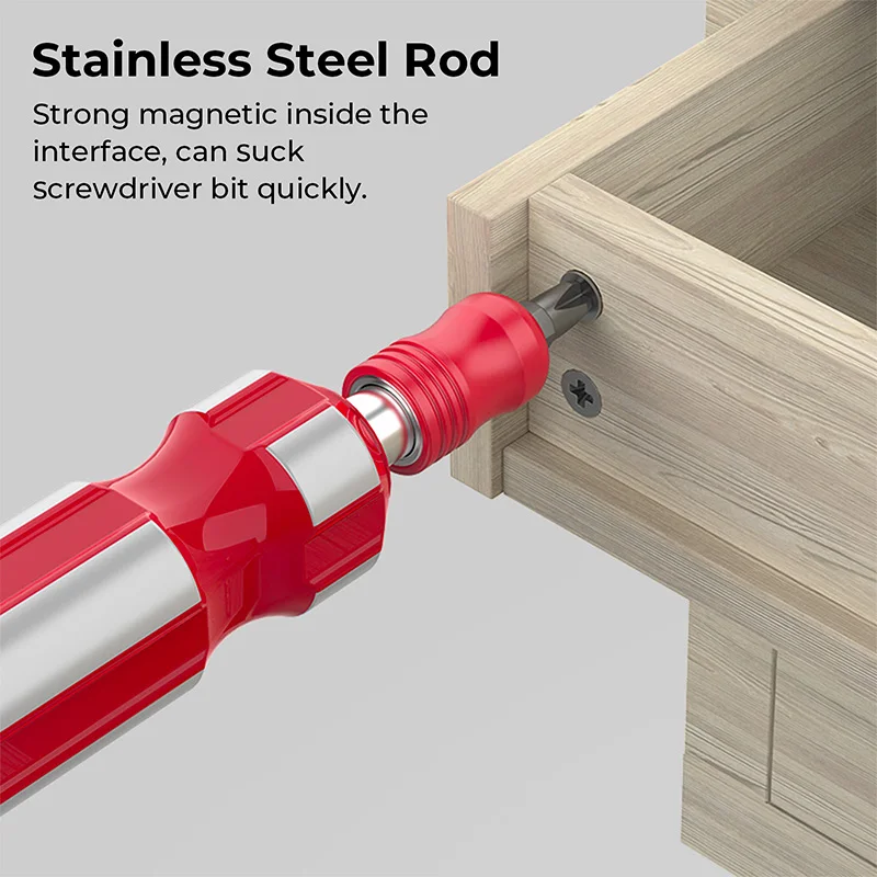 1 шт. быстрая замена держатель отвертки ручка магнитная шестигранная отвертка