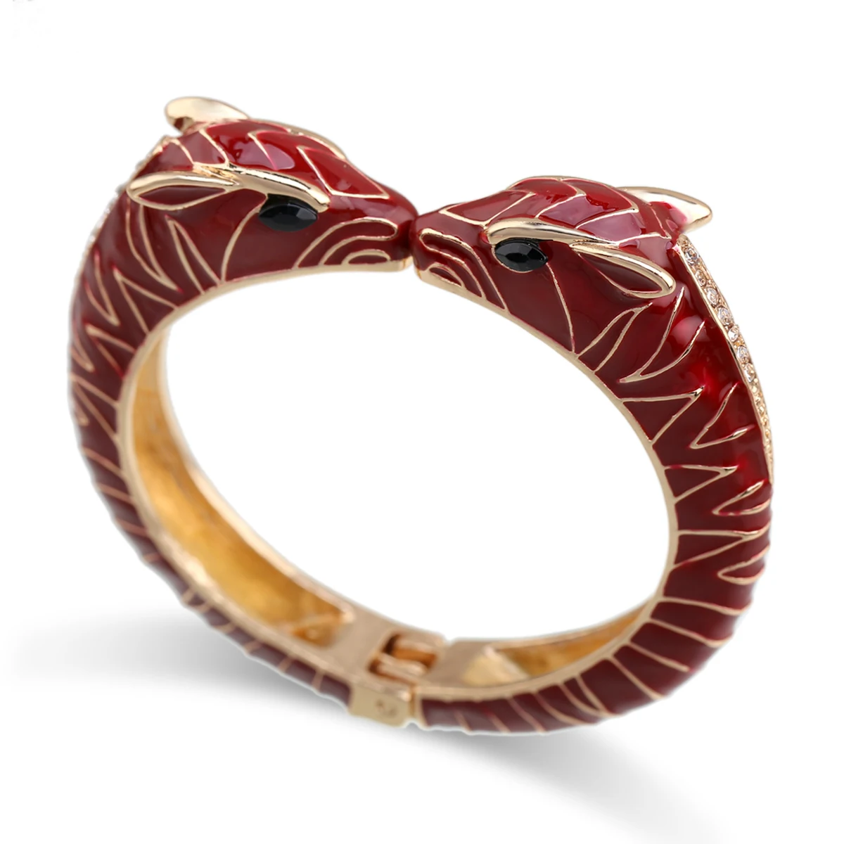 Модный женский Браслет-манжета HAHA &amp TOTO с золотым покрытием и эмалью | Украшения