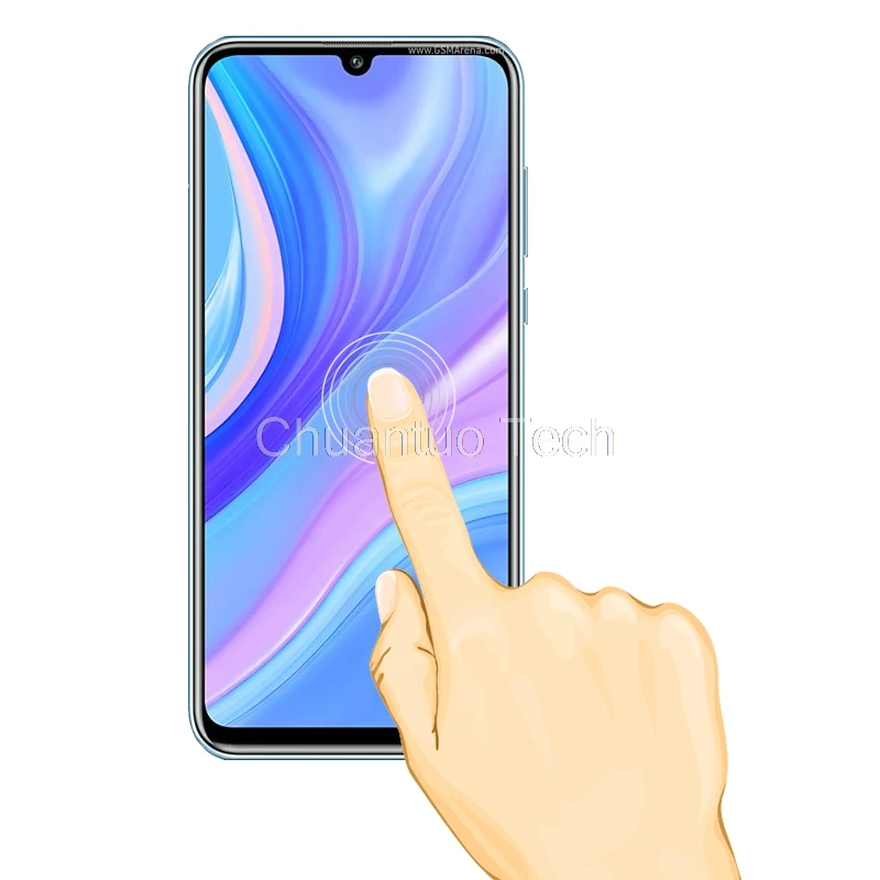 2.5D 9H Премиум Закаленное стекло для Huawei Y9s Y8p Y8s Y7p Y6p Y5p полное покрытие защита