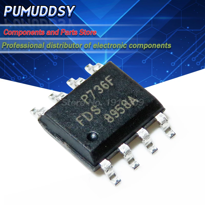 10 шт. FDS8958A SOP8 FDS8958 SOP 8958A СОП SMD