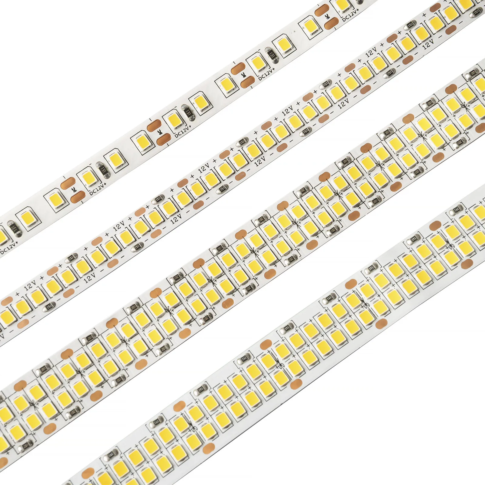 

LED Strip Light 12V SMD2835 Flexible Tape 600/1200/2400 LED Chips Lights Non Waterproof