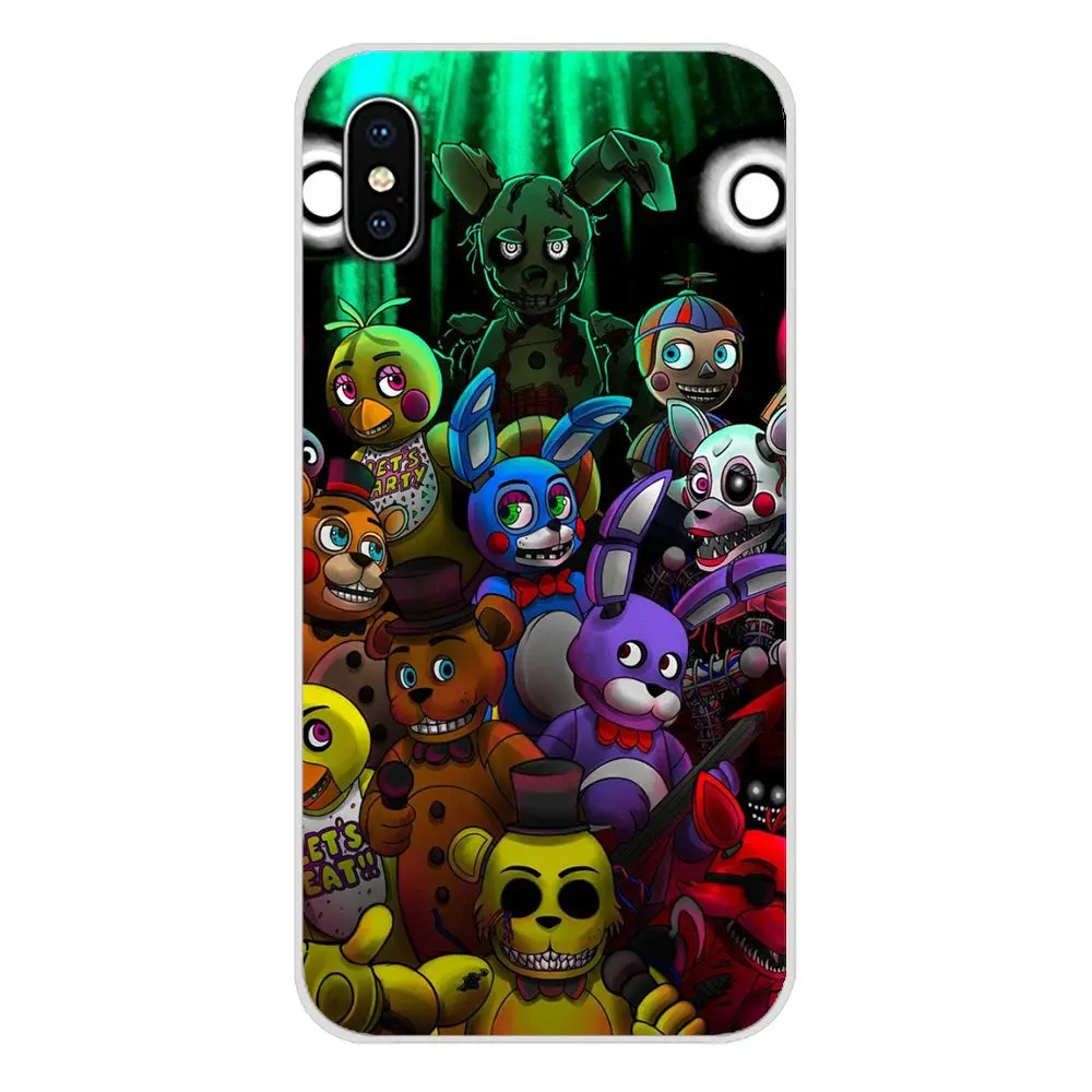 SFM Fnaf АНИМАТРОНИКА аниме для Xiaomi Redmi 4A S2 Note 3 3S 4 4X 5 Plus 6 7 6A Pro Pocophone F1 аксессуары чехлы