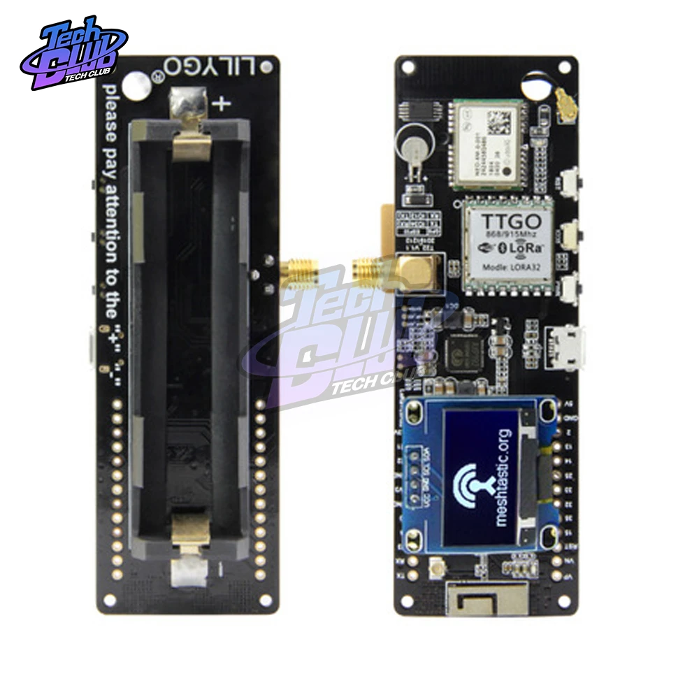T Beamv ESP32 чип Bluetooth WiFi Беспроводной модуль LoRa GPS NEO 6M SMA с OLED Экран макетная плата