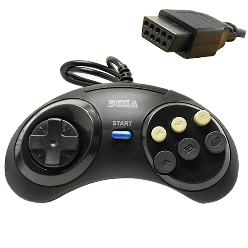1 шт. USB геймпад игровой контроллер 6 кнопок для sega контроллера/MD2 Y1301 джойстик