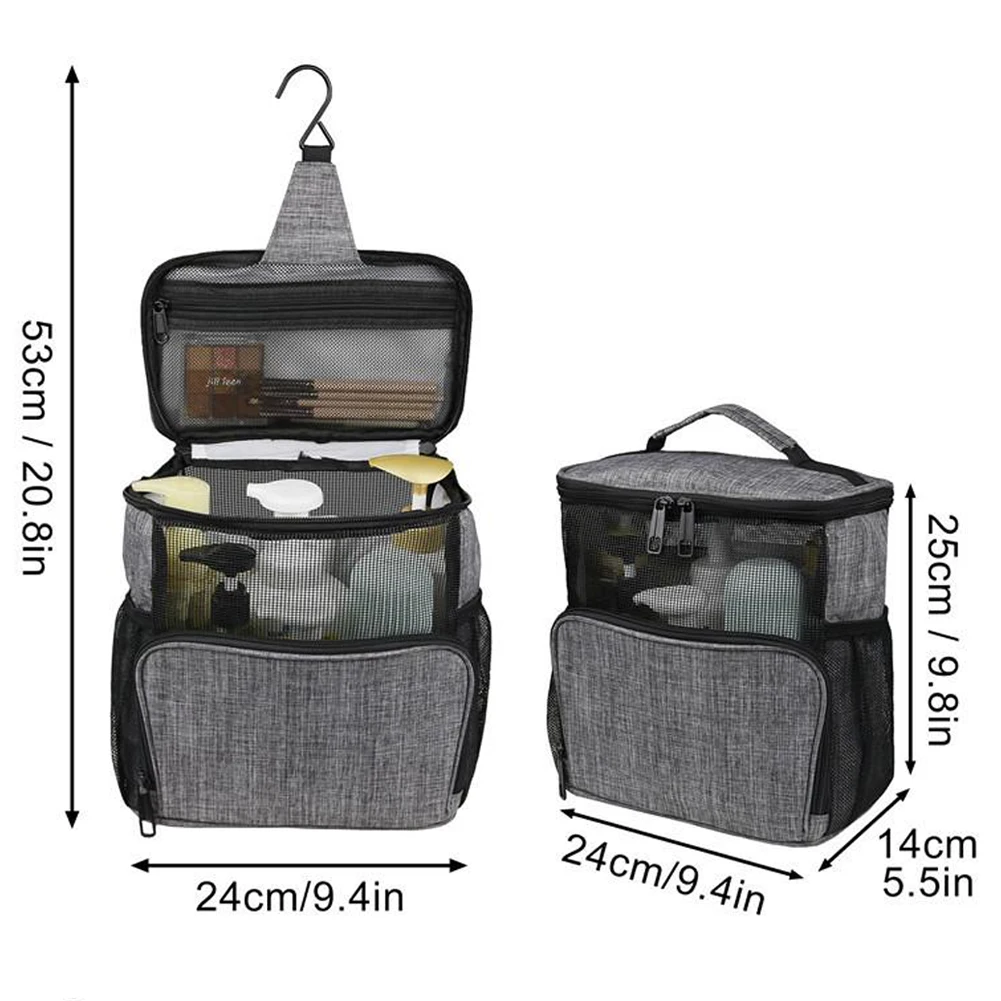 

Hanging Toiletry Bag Waterproof Portable Oxford Cloth Travel Wash Organiser Pouch New Hanging Toiletry Bag Travel Toiletry Wash