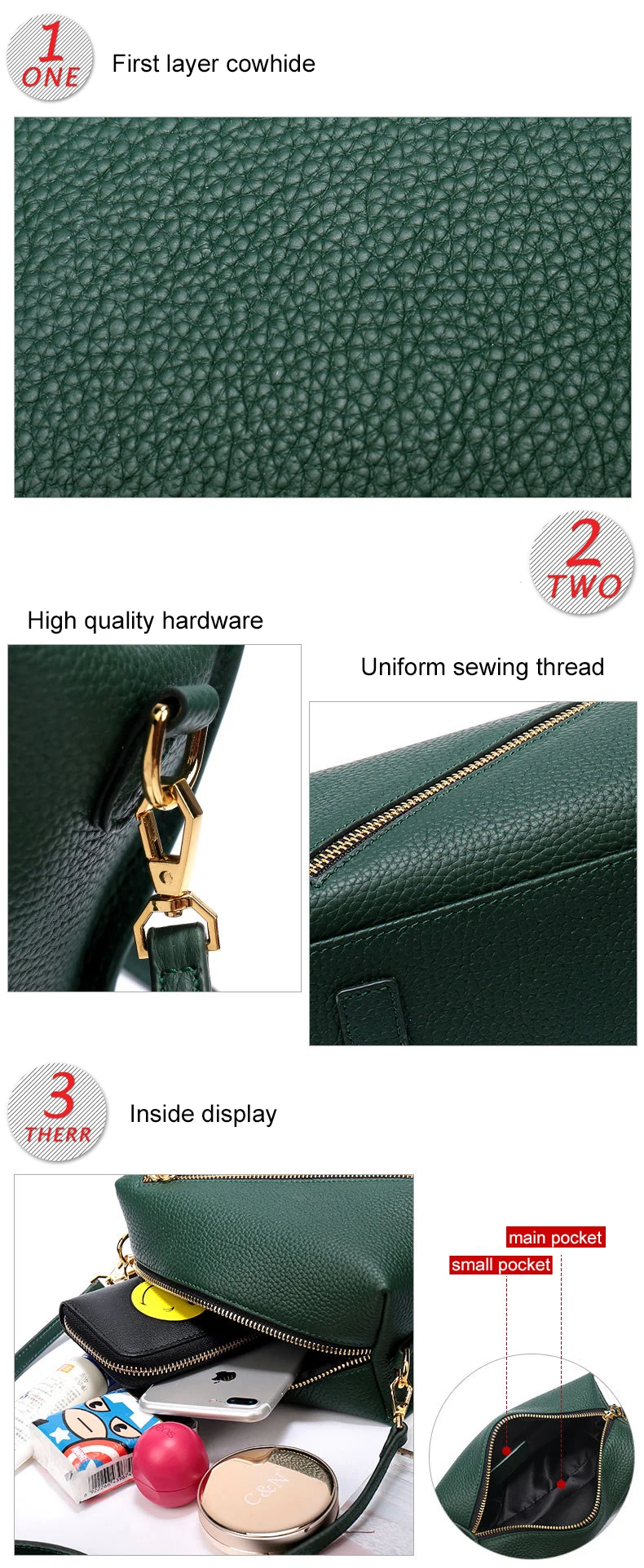 Brand crossbody bags for women Fashion Small Square Bag Genuine Leather bags women Zipper shoulder messenger bag sac main femme