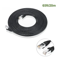 20m flat ethernet cable computer network cable cat6 twisted pair 8 core network cable for adsl hub camera router atm utp cable