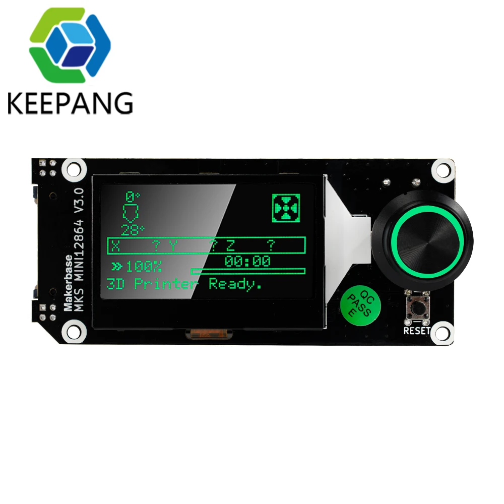

Оригинальный MKS MINI12864 V3 вставка SD-карта боковой ЖК-дисплей смарт-экран Запчасти для 3D-принтера MKS SKR VORON mini 12864