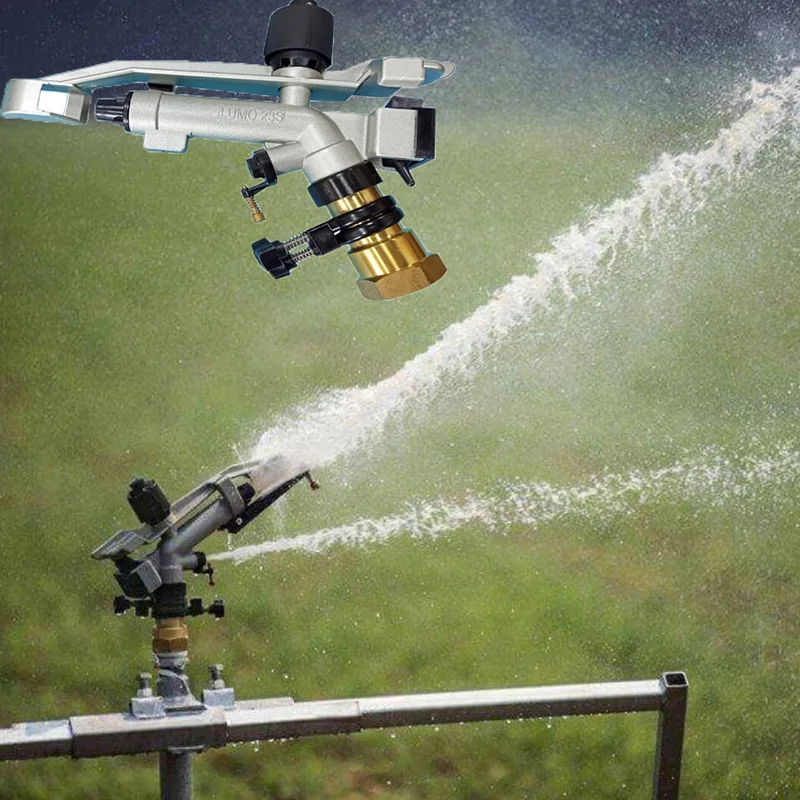 

Irrigation equipment agricultural sprinkler rain gun metal spray gun watering gun garden lawn dusting 360 degree rotation