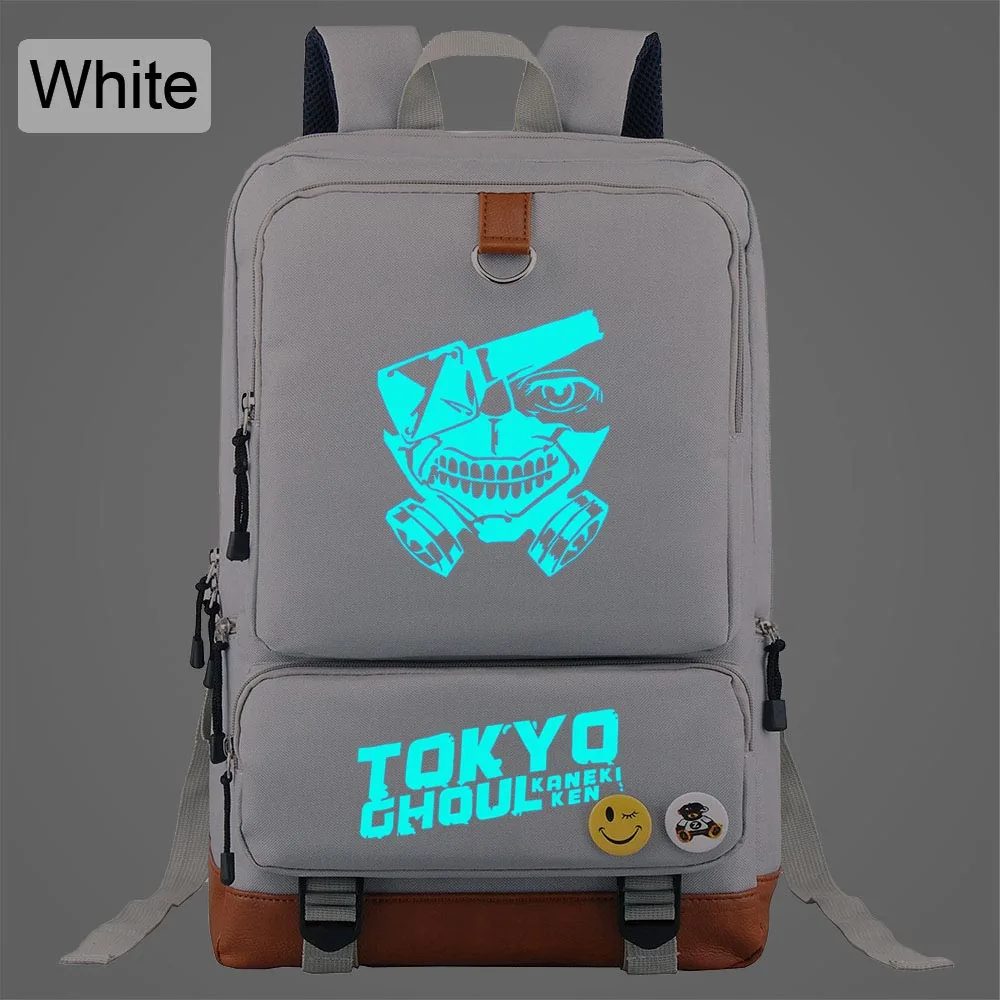 Новый светящийся Токийский Гуль для мальчиков и девочек школьные сумки книг