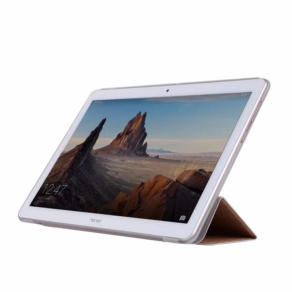 Чехол из искусственной кожи для Huawei MediaPad T3 10 чехол планшета 9 6 дюйма откидной