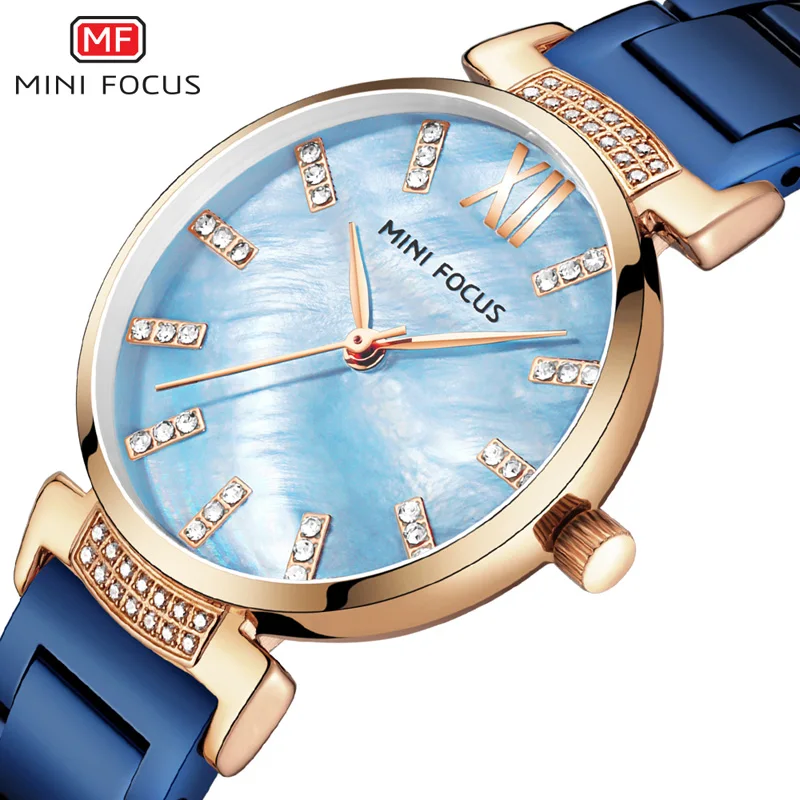 

MINIFOCUS Women Watches Waterproof Casual Brand Luxury Fashion Quartz Ladies Watch Relogio Feminino Montre Femme Stainless Steel