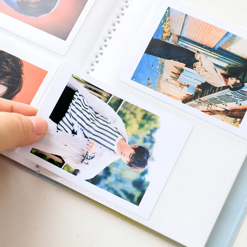 Альбом с 64 карманами для Fujifilm Instax Instant Mini 11 9 8 7s 70 25 50s 90 мини-пленки 3-дюймовая