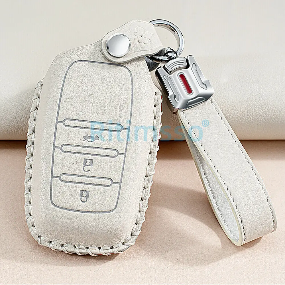 

Leather Remote Car Key Case For Toyota Chr Rav4 Auris Avensis Prius Aygo Camry Corolla Land Cruiser 200 Prado Crown car key fob