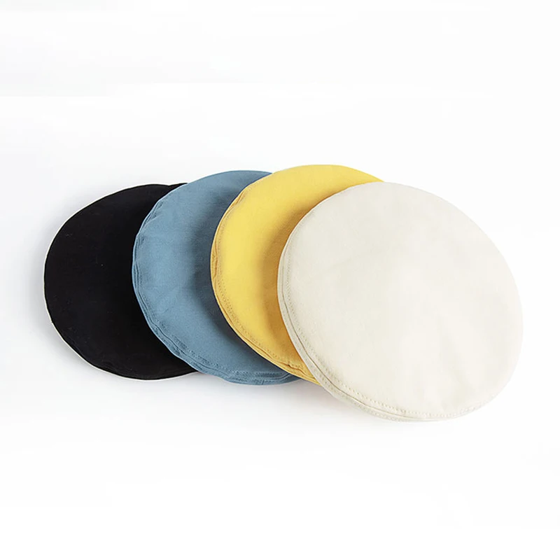 Женский берет Foux из искусственной кожи синяя кепка с регулируемой веревкой лето