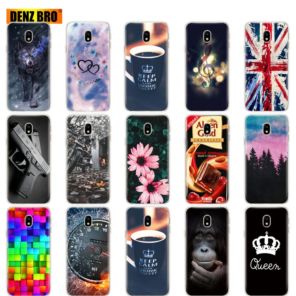 Чехол для Samsung Galaxy J5 2017 J530F Pro мягкий силиконовый чехол из ТПУ телефона J530 защитный