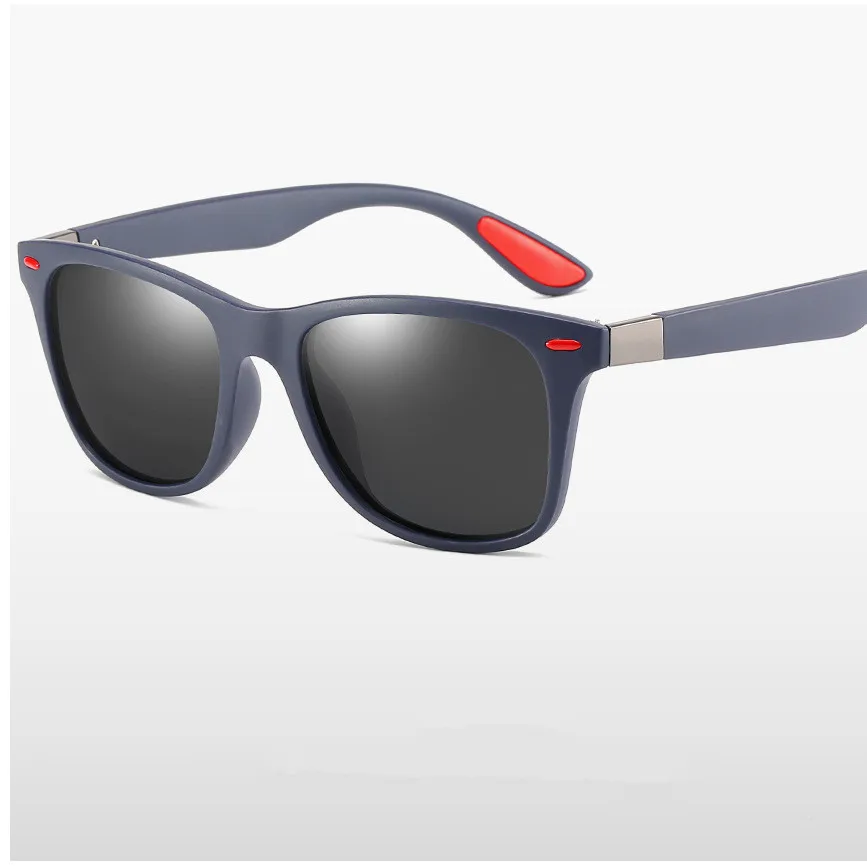 

DJXFZLO Brand Design Polarized Sunglasses Men Women Driver Shades Male Vintage Sun Glasses Men Spuare Mirror Summer UV400OculoS