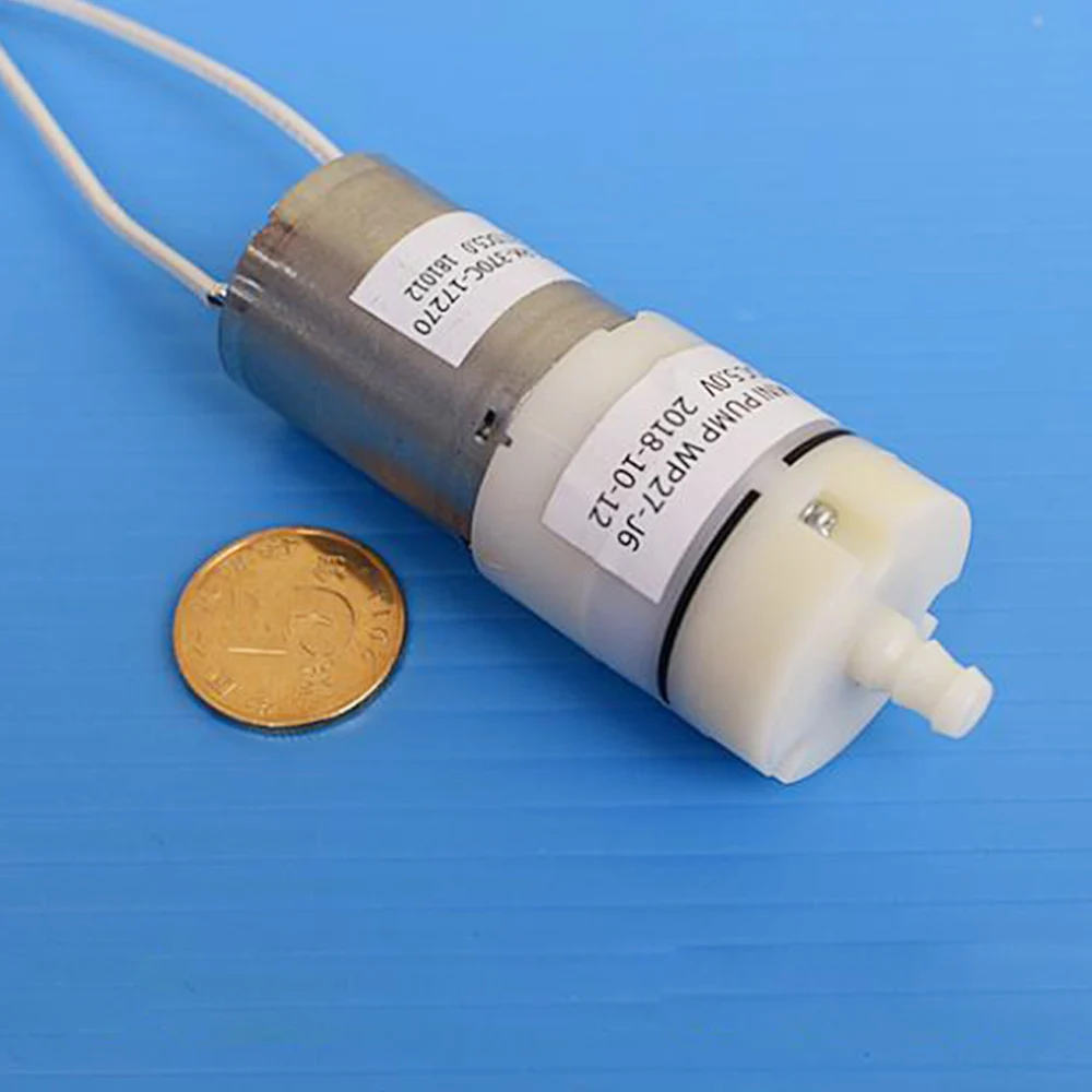 High Quality Mini Monitor Diaphragm Pump DC 5V-12V Mute Large Air Volume 370 Air Pump Oxygen Pump Aquarium Medical Fish Tank