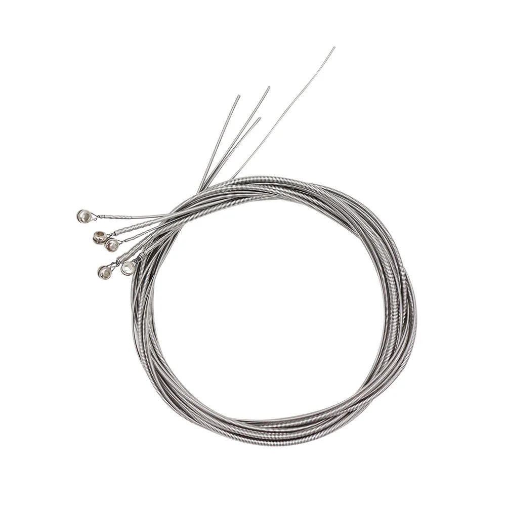 

5 шт. Сменные басовые струны G/D/A/E/B набор для электрического басовый аксессуар из никелевого сплава