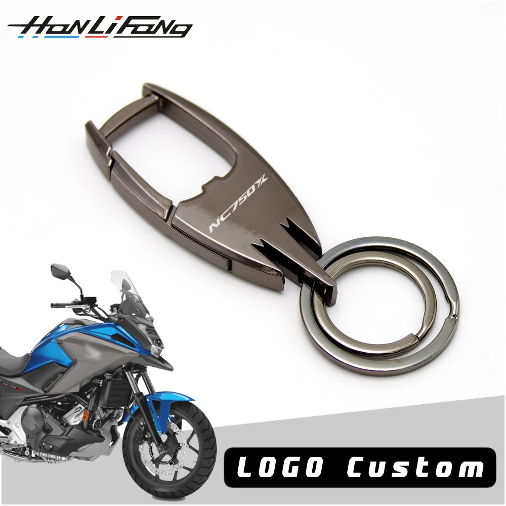 

Personalized Keyring Metal Keychain Motorcycle For Honda NC750X NC750S nc750x nc750s Custom Personal Accessories Key ring Tag