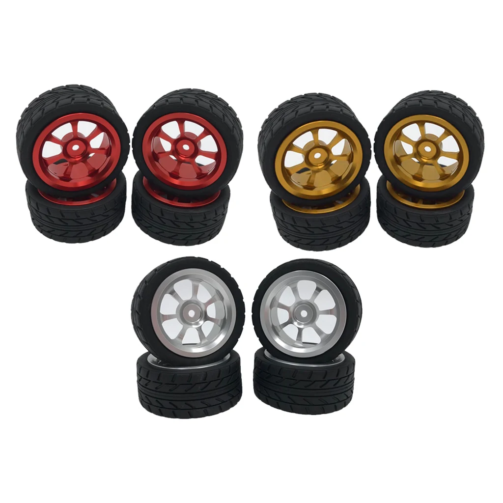 

RC Car Metal Upograde Tires fits for WLTOYS 144001 1:14 A959 A949 RC Buggy Car Accs Replacement Spare